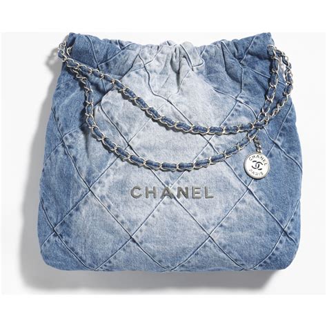 chanel 22 mini denim|chanel handbags.